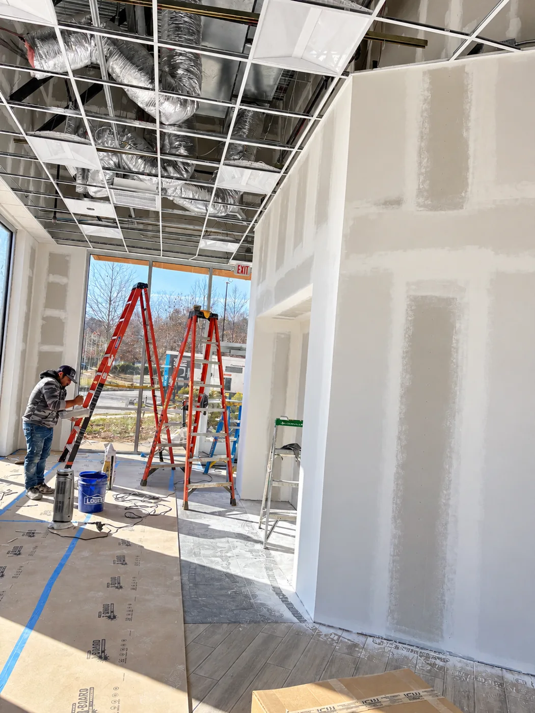 Commercial Drywall Finishing