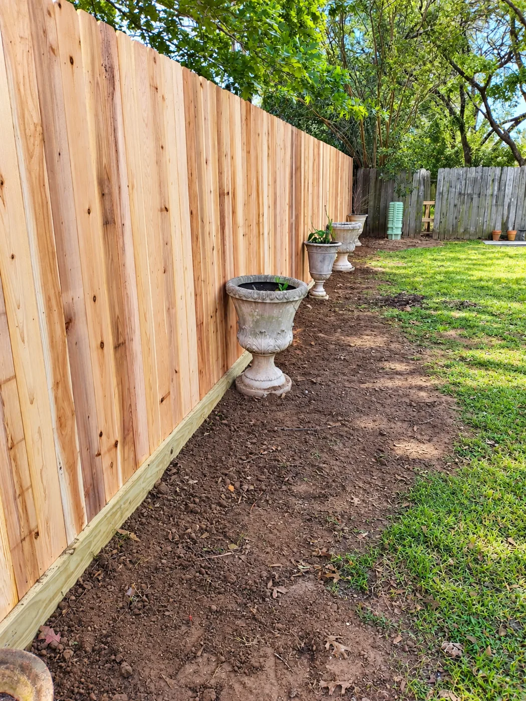 Backyard Privacy Fence